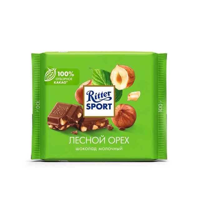 شکلات ریتر اسپرت Ritter Sport فندقی 100 گرم